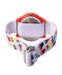 ფოტო #2 პროდუქტის Girl's Disney Minnie Mouse White Nylon Strap Watch 32mm