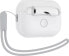 Фото #4 товара Spigen Etui ochronne na słuchawki Spigen Silicone Fit Strap do Apple AirPods Pro 1/2 white/grey ACS05811