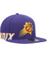 Фото #2 товара Men's Purple Phoenix Suns Side Arch Jumbo 59FIFTY Fitted Hat