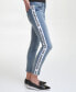 Фото #1 товара Women's Contrast Logo Taping Jeans