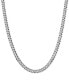 Flat Curb Link 18" Chain Necklace in 18k Gold-Plated Sterling Silver