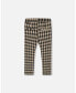 ფოტო #2 პროდუქტის Toddler Girls Treggings Plaid Black And Beige