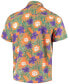 Фото #3 товара Men's Orange Clemson Tigers Floral Button-Up Shirt