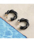 ფოტო #2 პროდუქტის Women's Twisted Hoop Earrings