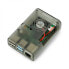 Фото #1 товара Case for Raspberry Pi with 4 IN fan gray, transparent