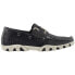 Ferrini Print Crocodile Belly Boat Mens Black Casual Shoes 35322-35