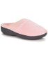 Microterry Pillowstep Slippers with Satin Trim