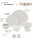 Фото #3 товара Inspiration by Denmark Round Coupe 42 Pc. Dinnerware Set, Service for 6