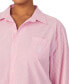 ფოტო #4 პროდუქტის Plus Size Long-Sleeve Roll-Tab His Shirt Sleepshirt