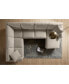Фото #17 товара Elliot II 107" 2-Pc. Fabric Chaise Sectional Apartment Sofa, Created for Macy's