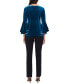 ფოტო #5 პროდუქტის Women's Embellished Velvet Ruffled Bell-Sleeve Top