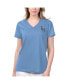 Women's Light Blue Tampa Bay Rays Game Time V-Neck T-shirt