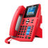 Fanvil X5U-R - IP Phone - Black - Red - Wired handset - 16 lines - 8.89 cm (3.5") - 480 x 320 pixels