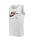 Фото #2 товара Men's White Lsu Tigers Spring Break Futura Performance Tank Top