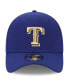 ფოტო #2 პროდუქტის Men's Royal Texas Rangers 2024 Gold Collection 39THIRTY Flex Hat