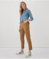 Фото #4 товара Women's Organic Cotton Stretch Twill Denim Slim Pant