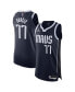 ფოტო #1 პროდუქტის Men's Luka Doncic Navy Dallas Mavericks Authentic Player Jersey - Statement Edition