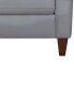 Фото #13 товара Kared 60" Roll Arm Leather Loveseat, Created for Macy's