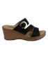 Фото #2 товара Women's Odalis Buckle Comfort Wedge Sandals