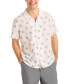 Фото #1 товара Men's Miami Vice x Printed Short Sleeve Button-Front Camp Shirt