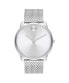 Фото #1 товара Movado Bold Thin Men's Swiss Quartz Stainless Steel and Mesh Bracelet Casual ...