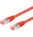 Фото #1 товара Wentronic 93663 - 0.5 m - Cat6a - S/FTP (S-STP) - RJ-45 - RJ-45