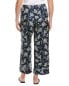 Фото #2 товара Weekend Max Mara Plus Nabulus Long Silk Trouser Women's Black 12