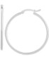 ფოტო #1 პროდუქტის 14k Gold Hoop Earrings, 40mm