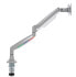 Kensington SmartFit® One-Touch Height Adjustable Single Monitor Arm - Clamp/Bolt-through - 9 kg - 33 cm (13") - 81.3 cm (32") - 100 x 100 mm - Grey - Silver