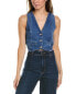 Brook + Lynn Denim Vest Women's L - фото #1