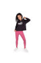 Ess Cropped Logo Hoodie - Siyah Sweatshirt - 586870 01
