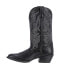 Фото #8 товара Laredo Maddie Embroidery Round Toe Cowboy Womens Black Casual Boots 51110