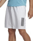 Фото #4 товара Men's 3-Stripe Club Tennis 9" Shorts