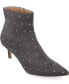 ფოტო #1 პროდუქტის Women's Rossia Studded Pointed Toe Booties