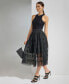 Фото #3 товара Women's Tiered Tulle Midi Skirt