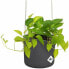 Подвесной горшок для растений Elho Чёрный Антрацитный Пластик Ø 18 cm