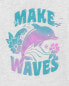 Kid Make Waves Dolphin Graphic Tee L