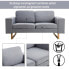 Фото #8 товара 2-Sitzer Sofa mit Metallfüßen 833-520