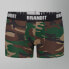 Boxershorts Brandit Boxer Braun-Schwarz