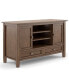 Warm Shaker Solid Wood TV Media Stand