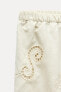 ZW COLLECTION EMBROIDERED TROUSERS