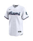 Men's Sandy Alcantara White Miami Marlins Home Limited Player Jersey