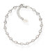 Charming silver bracelet with zircons Tennis BRGOBB3