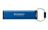 Фото #2 товара Kingston IronKey Keypad 200 - 16 GB - USB Type-A - 3.2 Gen 1 (3.1 Gen 1) - 145 MB/s - Cap - Blue
