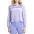 Puma Amplified Cropped Pullover Hoodie Plus Womens Purple Casual Outerwear 58933