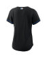 ფოტო #4 პროდუქტის Women's Black New York Mets 2022 Alternate Replica Team Jersey