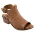Фото #2 товара Softwalk Novara S2314-223 Womens Brown Leather Zipper Heeled Sandals Boots