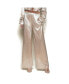 ფოტო #1 პროდუქტის Women's Wide-Leg Rose Gold Pleated Tuxedo Pant With Pockets