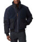 ფოტო #1 პროდუქტის Men's Mixed-Media Full-Zip Bomber Jacket