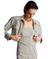 ფოტო #1 პროდუქტის Women's Striped Crop Jacket